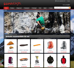 Virtual store Himalaya - study case